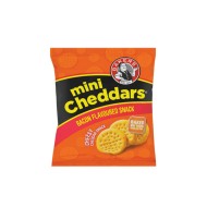 BAKERS MINI CHEDDAR BACON 33GR