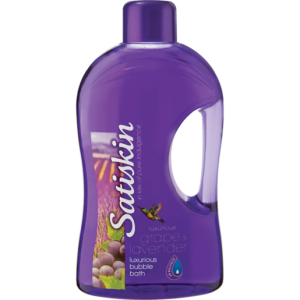 SATISKIN BUBBLE BATH GRAPE&LAVEN 2L