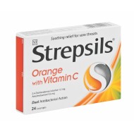 STREPSILS LOZENGES ORANGE C 24EA