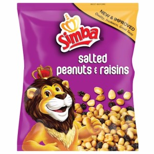 SIMBA PEANUTS+RAISINS 450GR