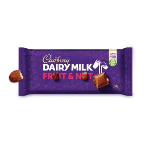 CADBURY SLAB FRUIT&NUT 150GR