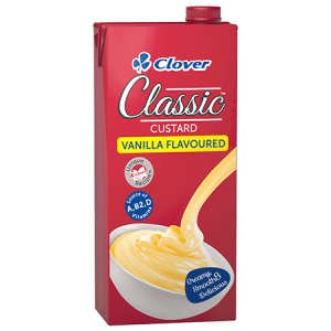 CLOVER CUSTARD VANILLA 1L