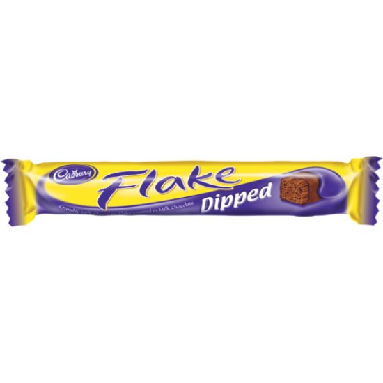 CADBURY FLAKE CHOCOLATE BAR DIPPED 32GR